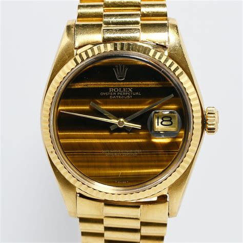 rolex tiger eye datejust|rolex watches wood dial.